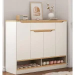 جزامة 4 ضلفة 120×140 سم - ابيض بيج - G-304