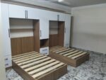 ⁦غرفة نوم أطفال خشابي مع أبيض– Room 0070⁩ - الصورة ⁦4⁩